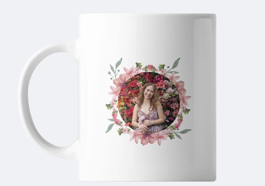 sample photo mug as a gift idea
